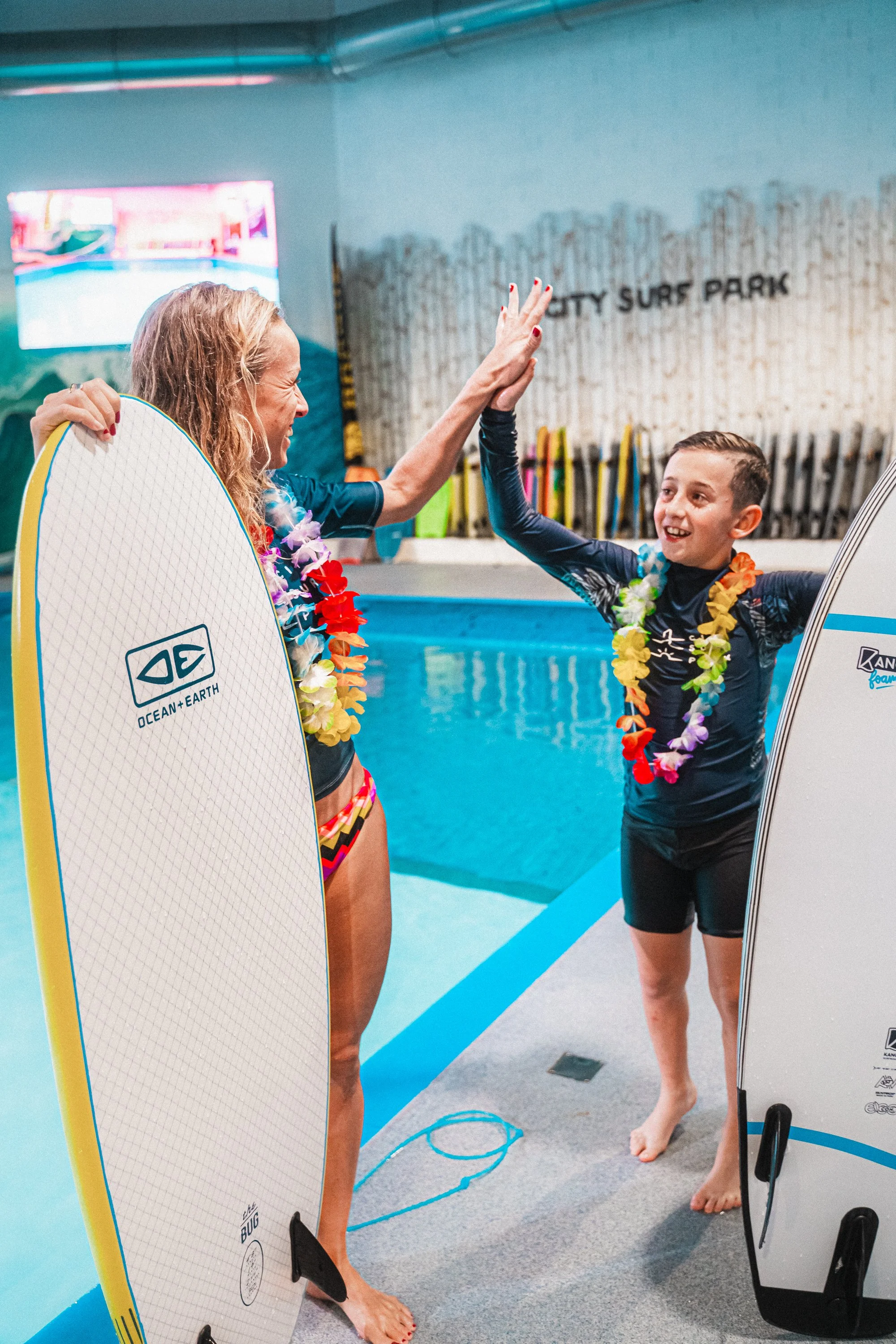 Surf en famille City Surf Park Lyon